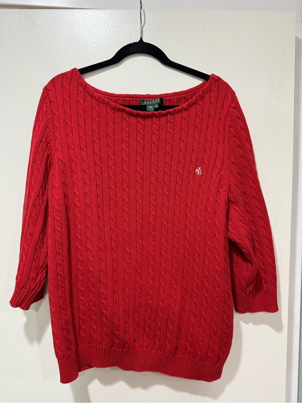 Authentic Women’s Lauren Ralph Lauren Blue Navy Sweater - Size 3X